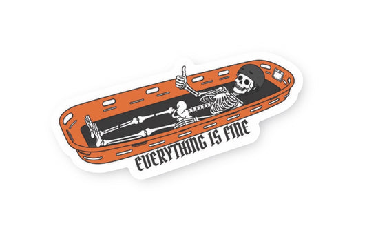 Everything is Fine sticker