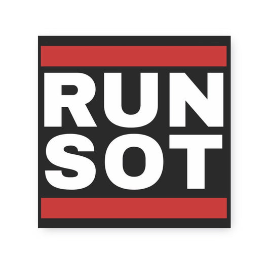 SOT x RUN DMC sticker