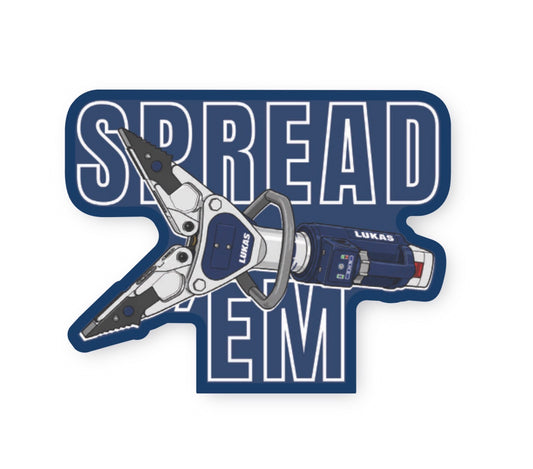 LUKAS spreaders sticker