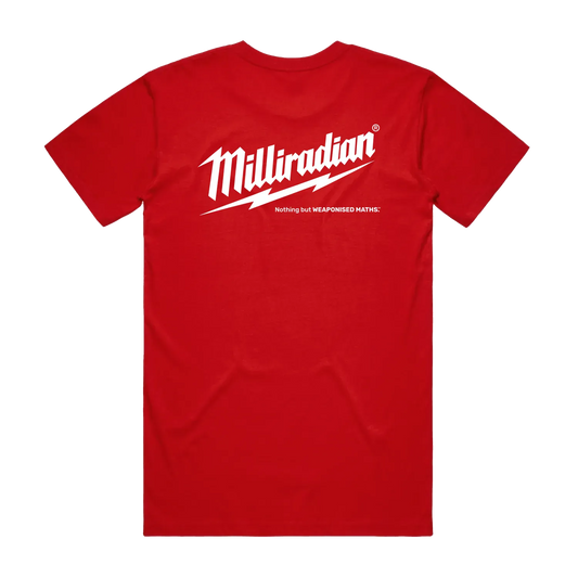 Milliradian - Small Batch Tool co. Red & Black