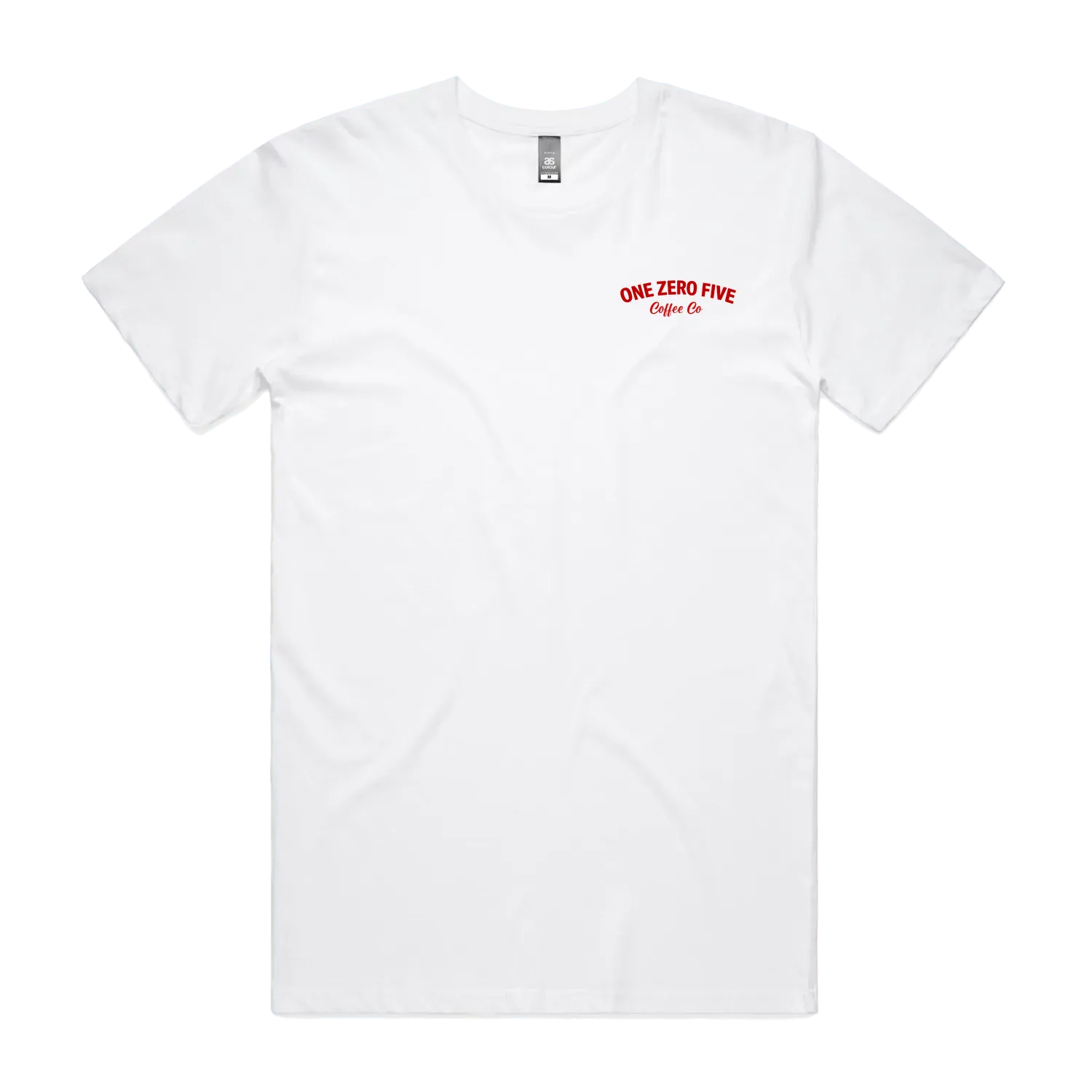 White front flat lay